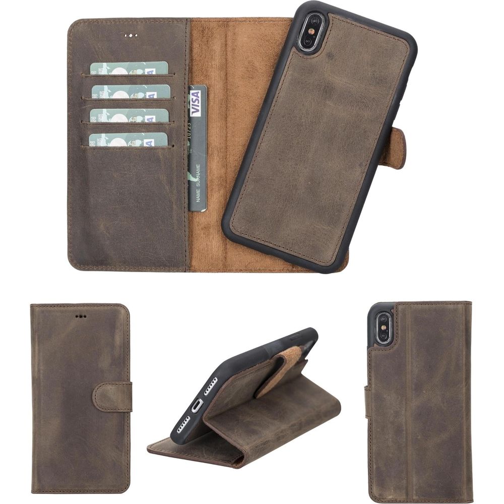 Casper iPhone XS Max Leather Wallet Case-51