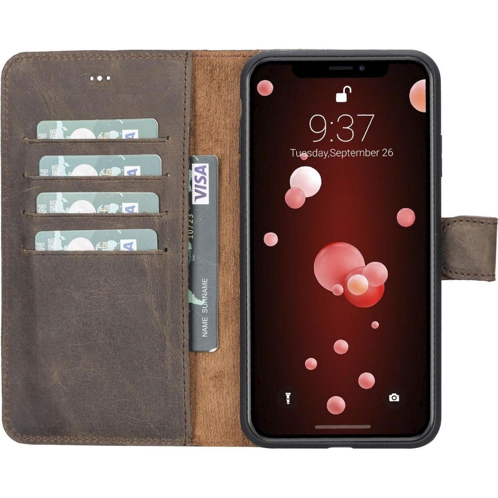 Casper iPhone X and XS Leather Wallet Case-37