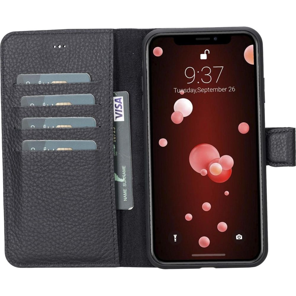 Casper iPhone XS Max Leather Wallet Case-75