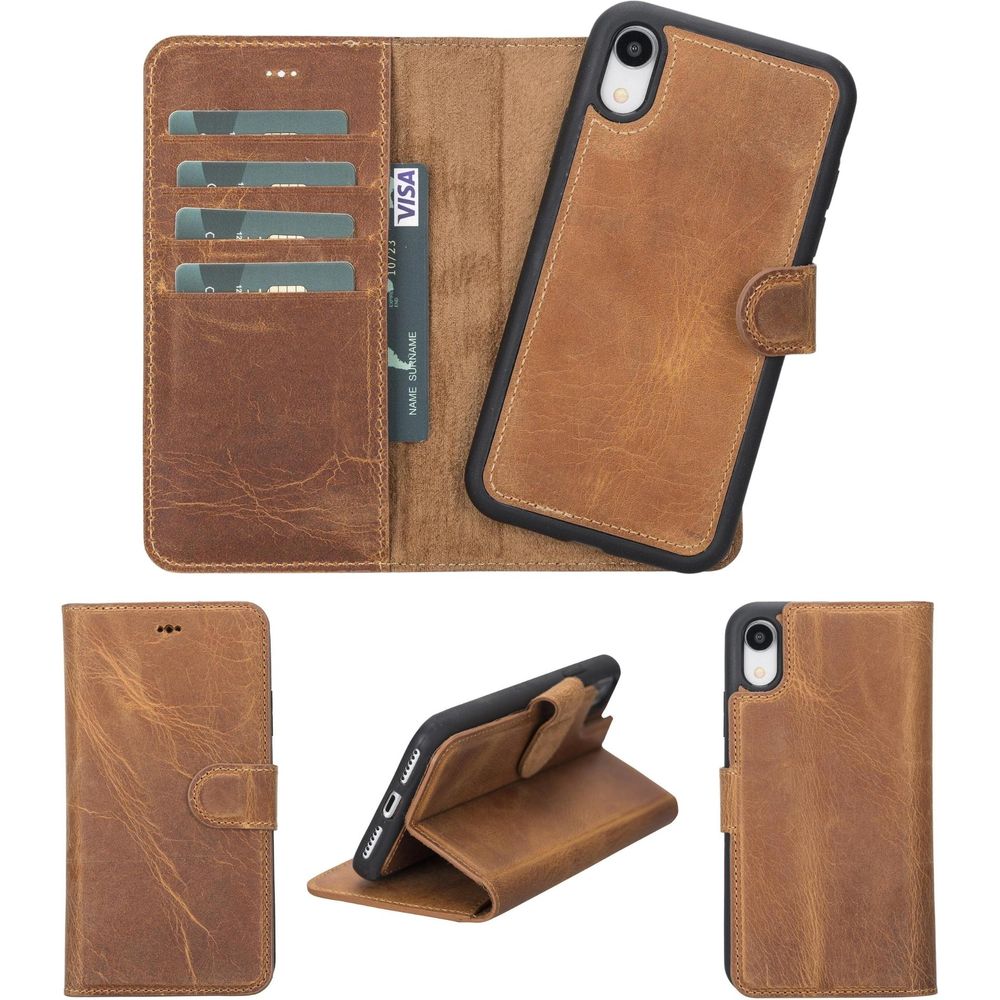 Casper iPhone XS Max Leather Wallet Case-14