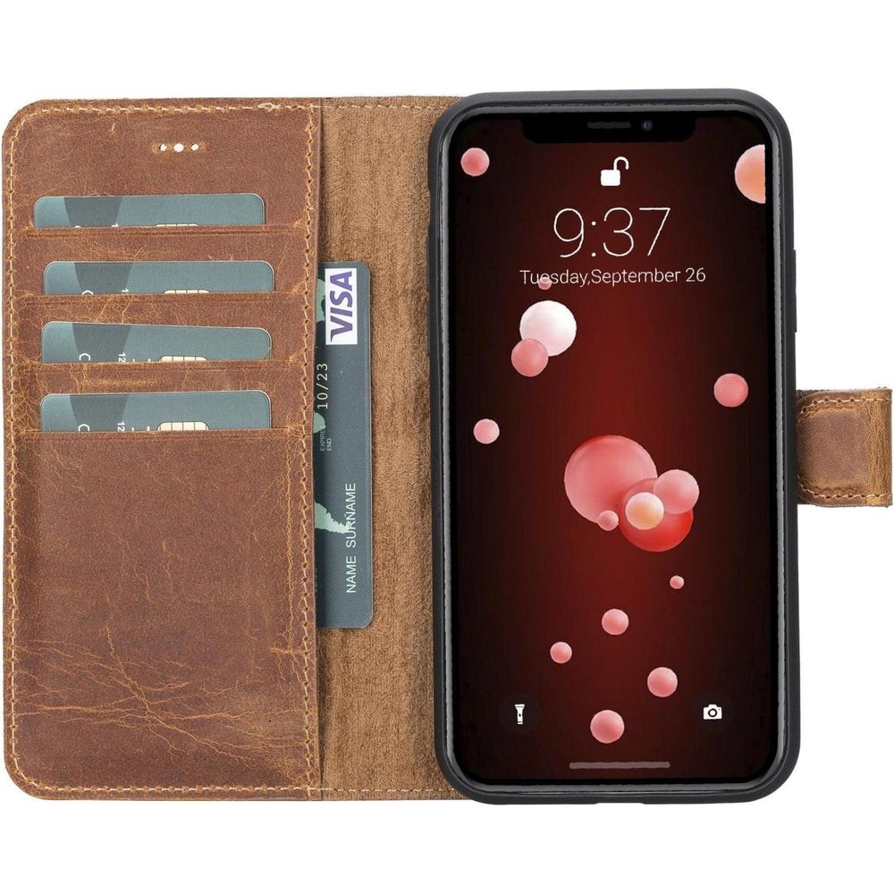 Casper iPhone X and XS Leather Wallet Case-15