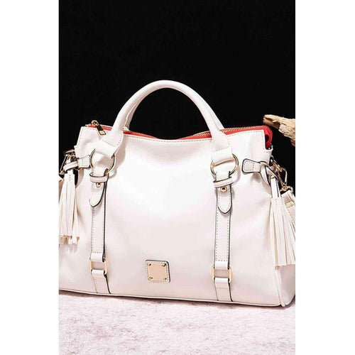 Load image into Gallery viewer, Luxurious PU Leather Handbag with Tassels
