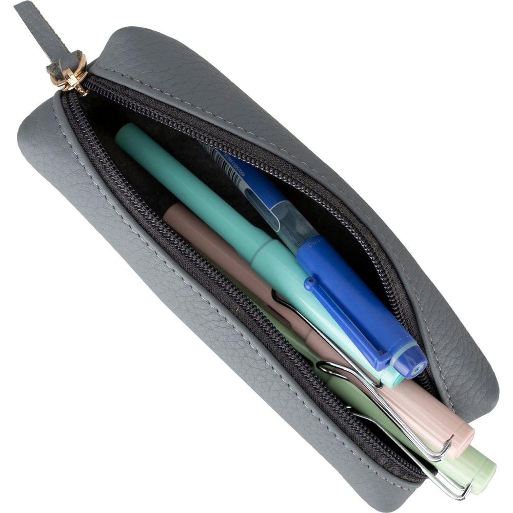 Centennial Multipurpose Leather Pencil Case and Makeup Bag-35