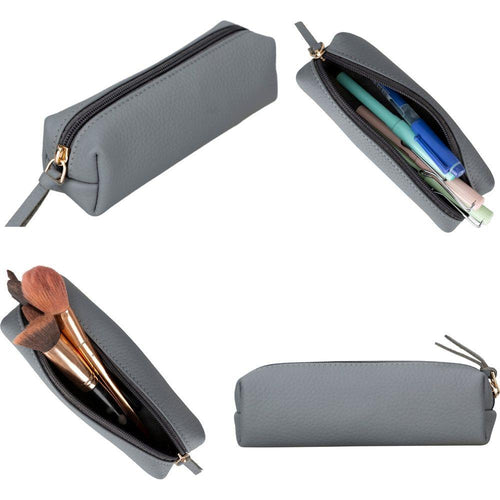 Load image into Gallery viewer, Centennial Multipurpose Leather Pencil Case and Makeup Bag-32
