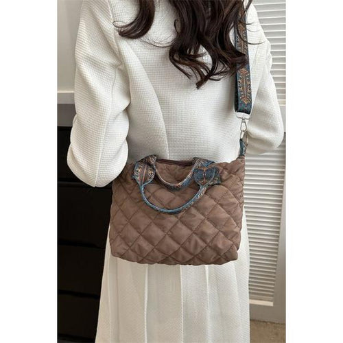 Load image into Gallery viewer, Designer Handbags Bubble Textured Printed Strap Handbag
