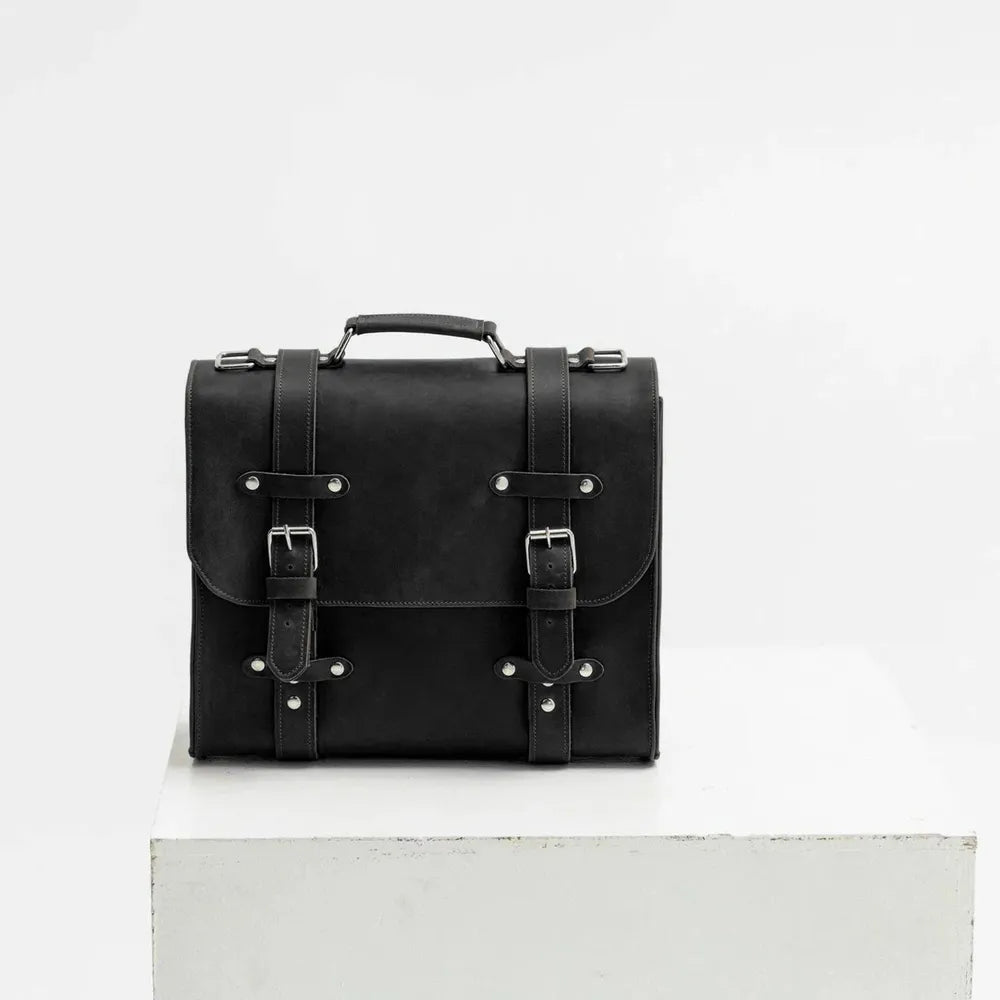 Genuine Leather Briefcase Bag Lora | Women's Work Bag-11