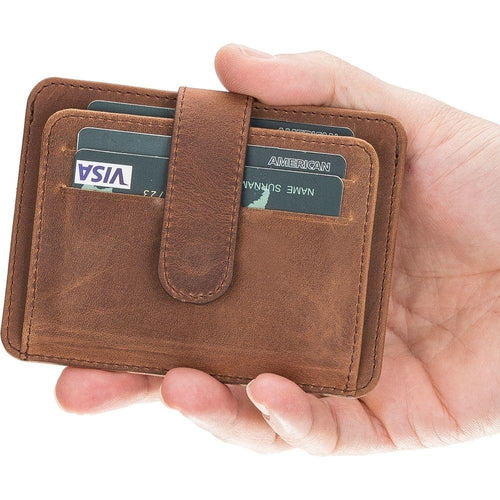 Load image into Gallery viewer, Cortez Handcrafted Leather Slim Wallet with Card Holder-42
