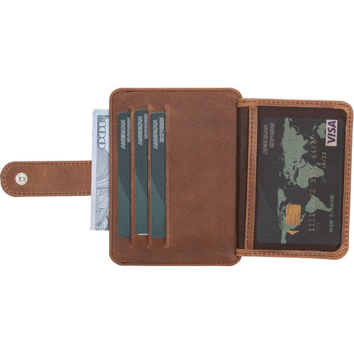 Load image into Gallery viewer, Cortez Handcrafted Leather Slim Wallet with Card Holder-47
