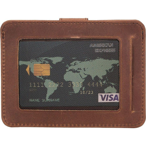 Load image into Gallery viewer, Cortez Handcrafted Leather Slim Wallet with Card Holder-45
