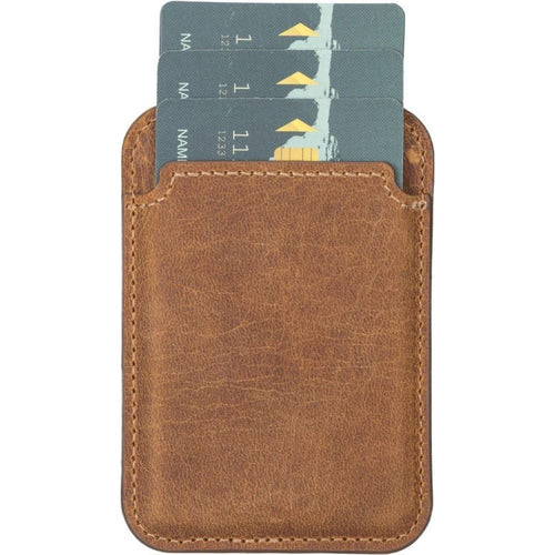 Load image into Gallery viewer, Cortland Full-Grain Leather Card Holder Wallet with Magnet-22
