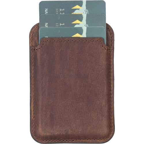 Load image into Gallery viewer, Cortland Full-Grain Leather Card Holder Wallet with Magnet-12
