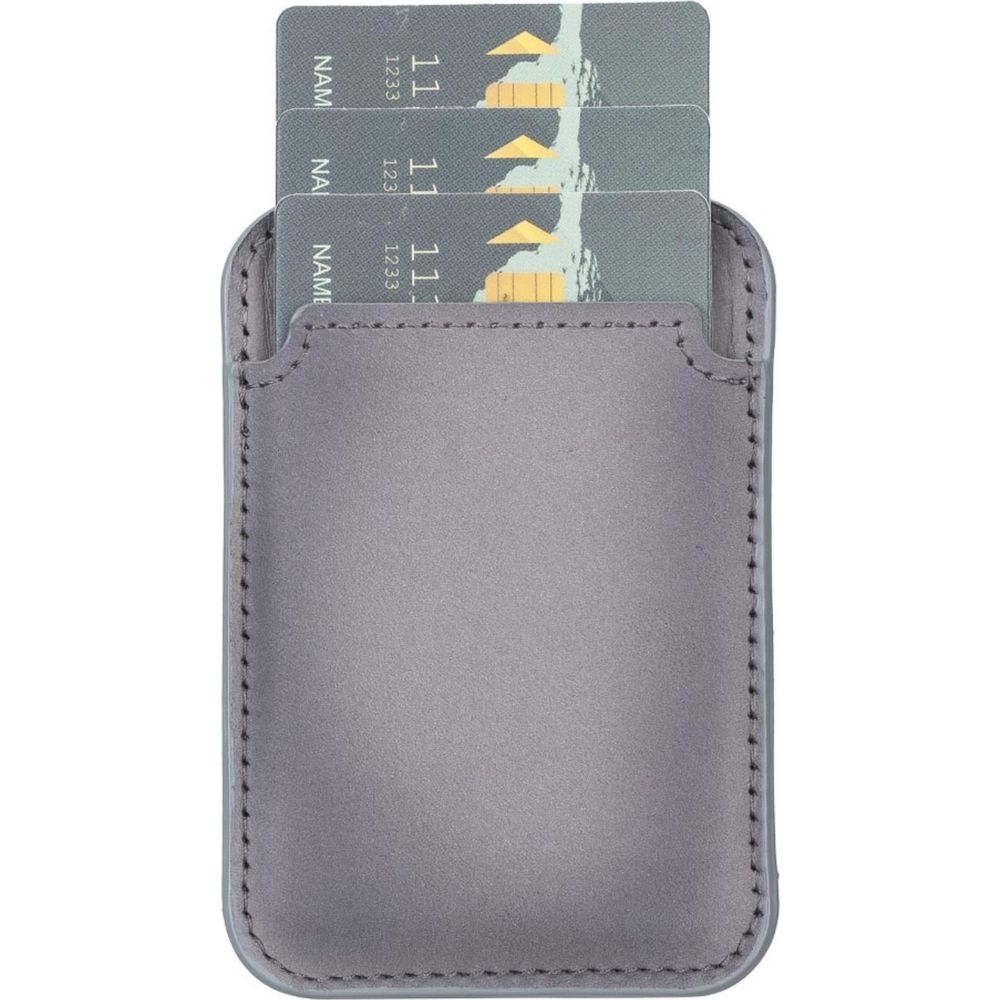 Cortland Full-Grain Leather Card Holder Wallet with Magnet-17