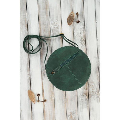 Load image into Gallery viewer, Designer Round Leather Handbag - Timeless Luxury
