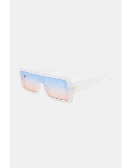 Polycarbonate Frame Rectangle Sunglasses