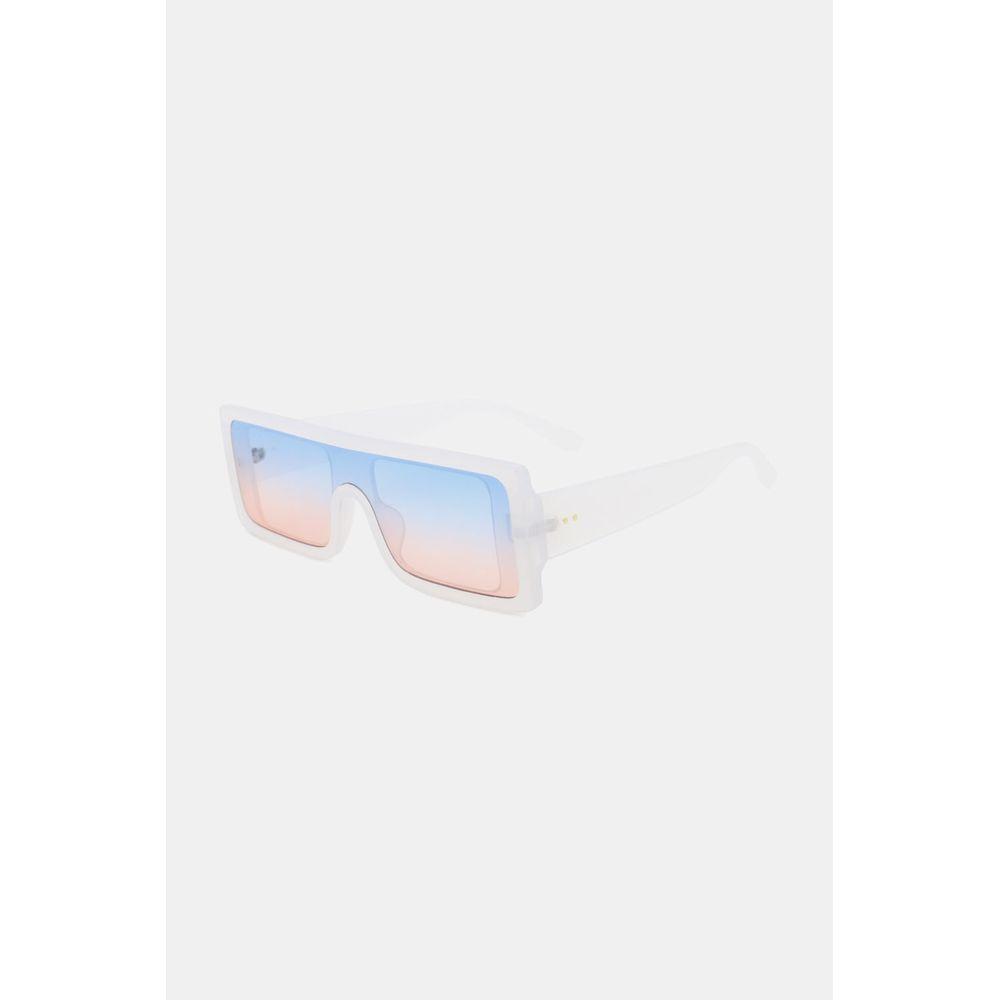 Polycarbonate Frame Rectangle Sunglasses