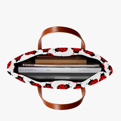 Load image into Gallery viewer, Jacki Easlick Ladybug Classic Diving Cloth Tote Bag
