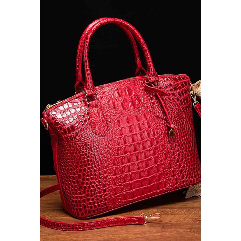 Luxurious PU Leather Handbag - Exquisite Craftsmanship and Timeless Style