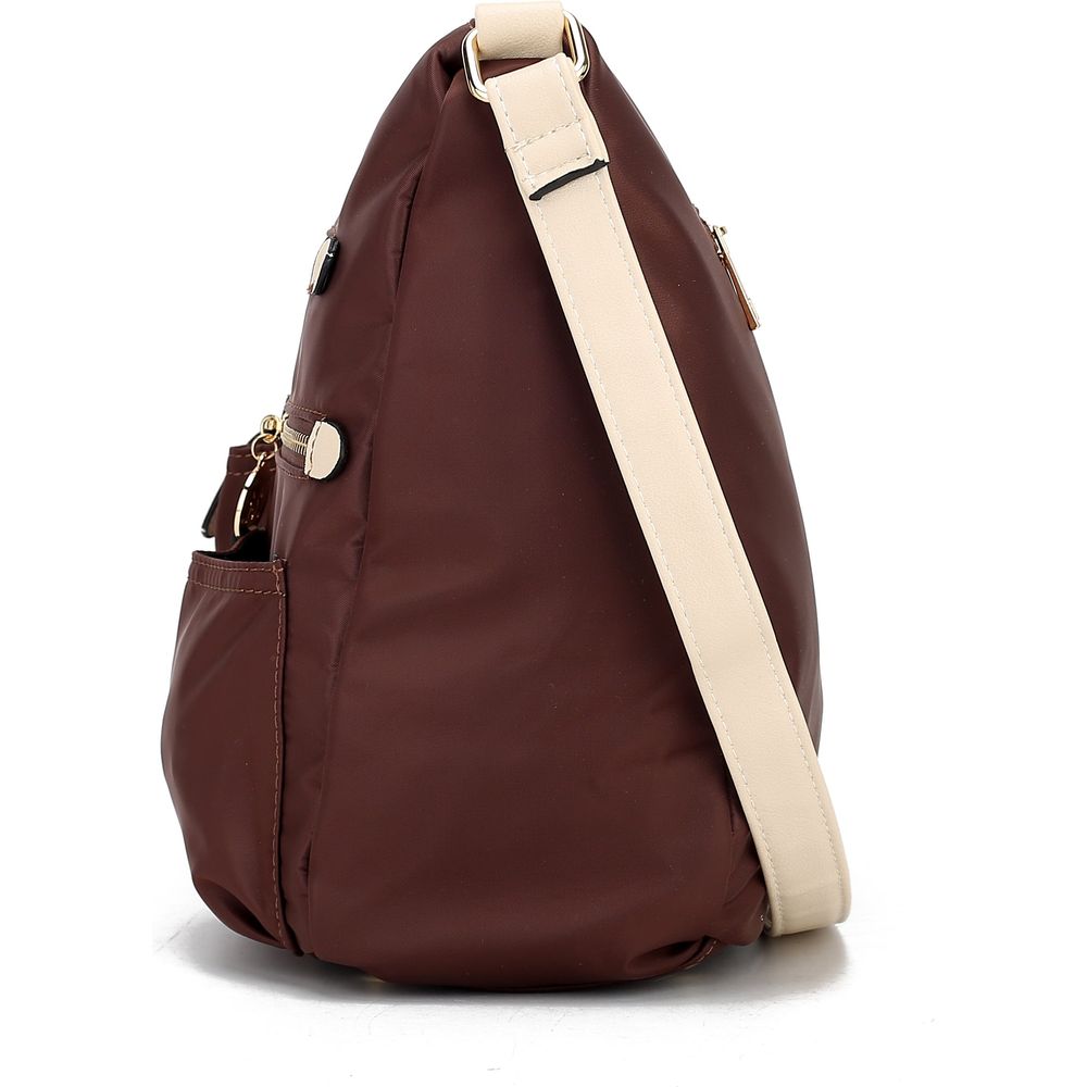 MKF Collection Serena Color-Block Nylon Women Shoulder Bag by Mia K