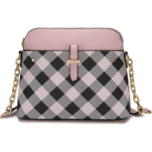 Load image into Gallery viewer, Suki Checkered Crossbody Handbag
