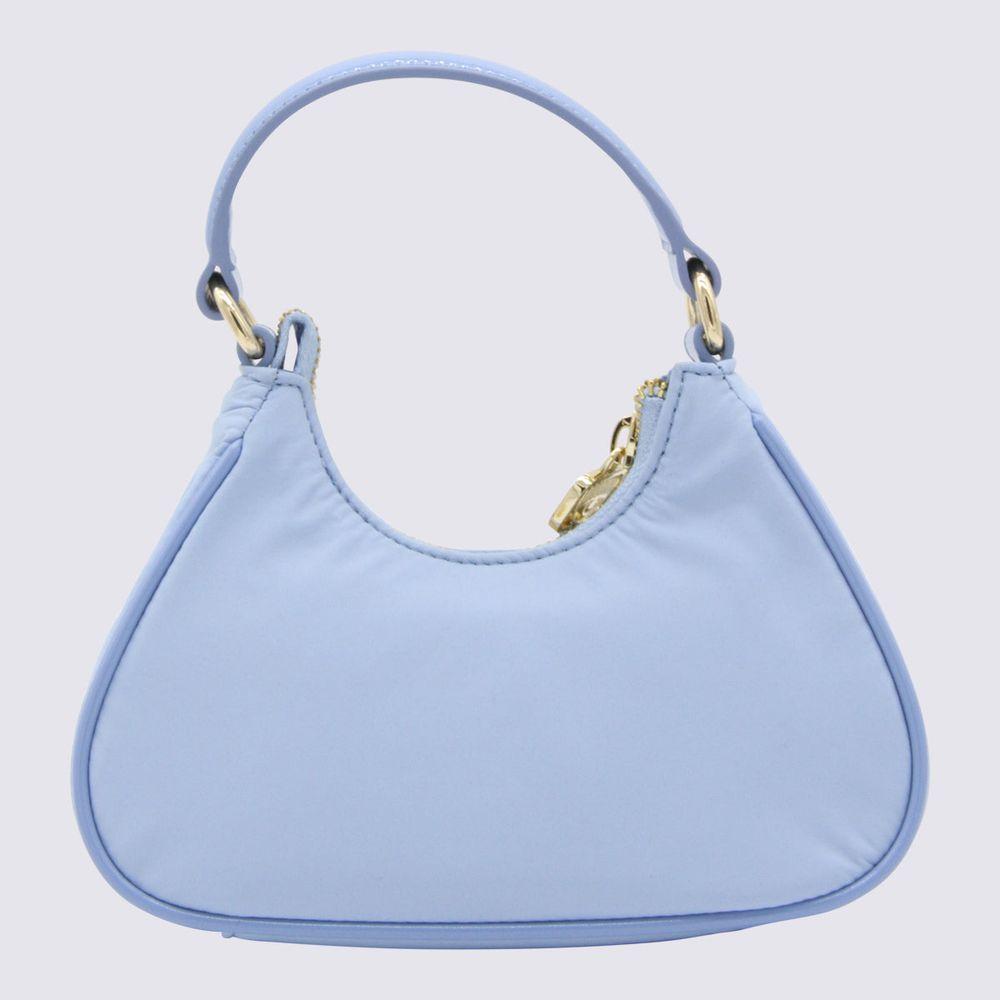 CHIARA FERRAGNI Blue Luxe Shoulder Bag