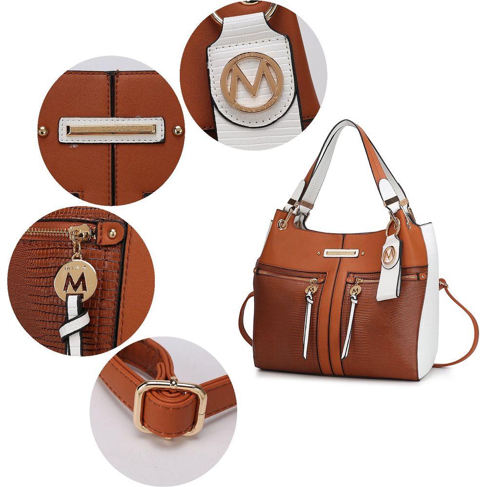 Sofia Tote with Keyring - A Luxury Experience in Vegan Leather