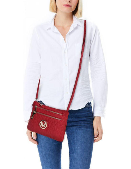 Roonie Milan “M” Signature Crossbody Wristlet