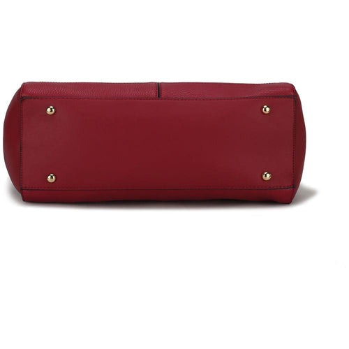 Load image into Gallery viewer, MKF Collection Tenna Vegan Leather Women Satchel Bag by Mia K
