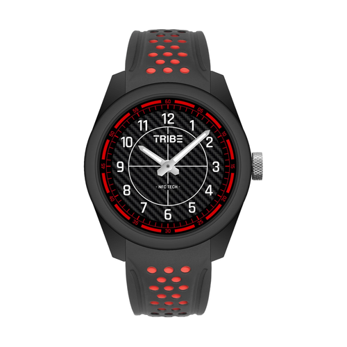 Load image into Gallery viewer, TRIBE T1B-Red Designer Watch: A Masterpiece of Elegance and Innovation
