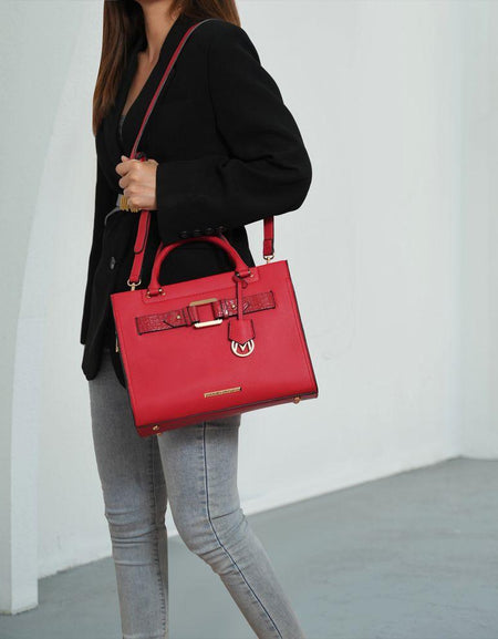 Virginia Vegan Leather Women Tote Bag with Wallet - Effortless Elegance