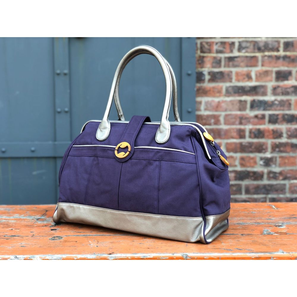 Cassia Weekender & Travel Bag - Indigo Purple