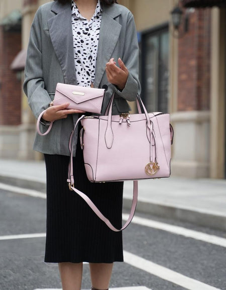 Bruna Vegan Leather Women Tote Bag with Wallet – A Luxury Carryall Experience