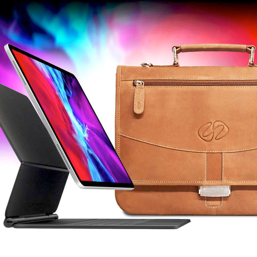 Load image into Gallery viewer, MacCase Premium Leather iPad Pro Briefcase
