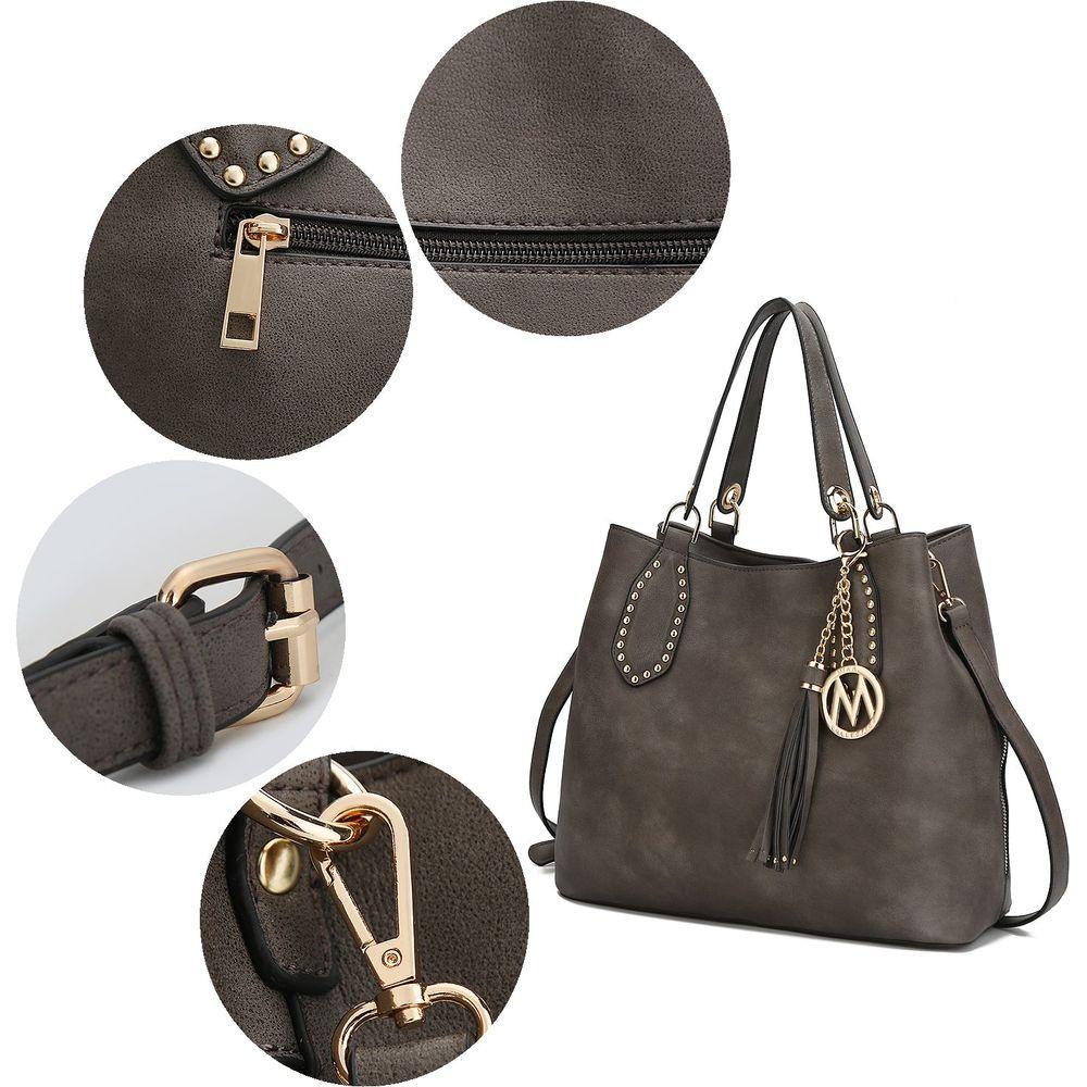 Lana Vegan Leather Satchel Bag