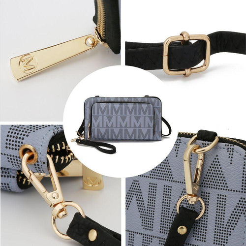 Load image into Gallery viewer, Dilma Wallet Smartphone convertible Crossbody Handbag
