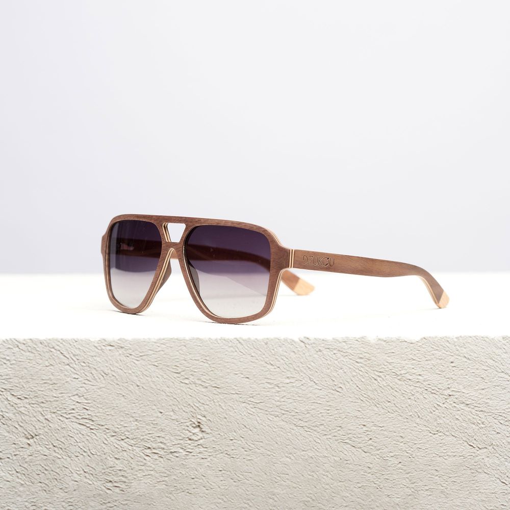 Oblique - Wooden Sunglasses for Men