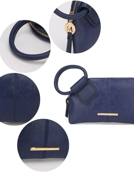 MKF Collection Simone Clutch/Wristlet by Mia K