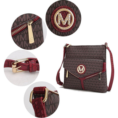 Load image into Gallery viewer, MKF Collection Cecilia Crossbody Handbag
