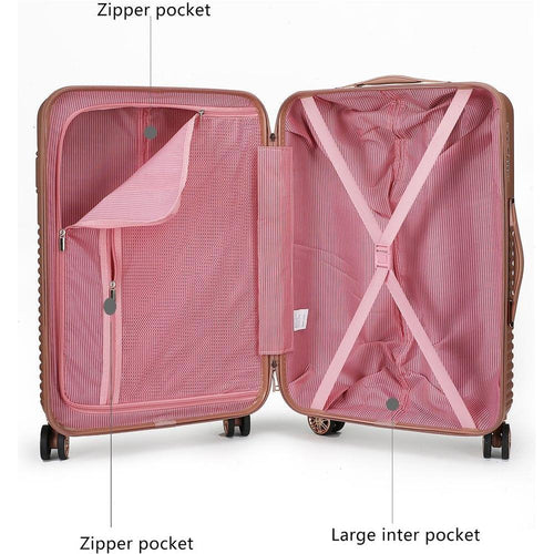 Load image into Gallery viewer, MKF Collection Mykonos Large Check-in Spinner by Mia K
