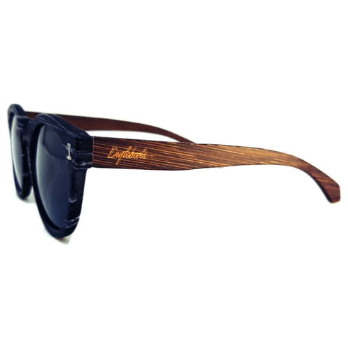 Load image into Gallery viewer, Granite Colored Frame, Bamboo Sunglasses, Polarized with Wood Case
