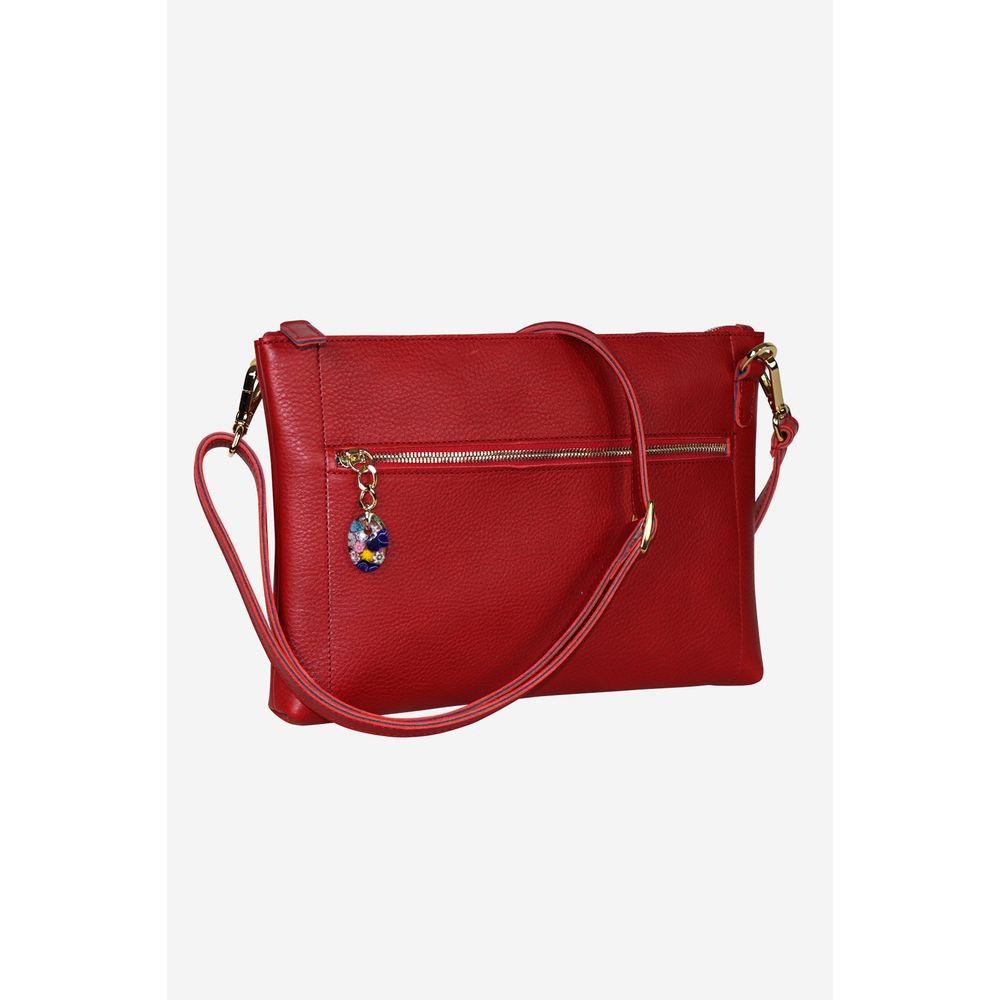 Shiny Bag Leather Shiny Bag Red