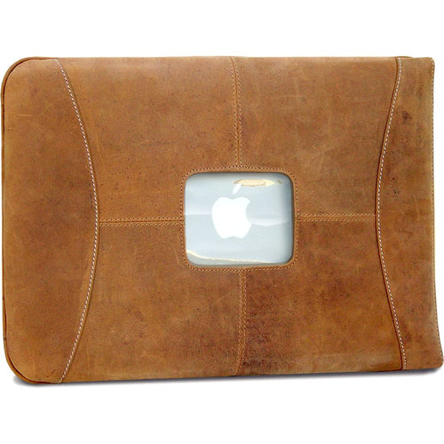 Load image into Gallery viewer, MacCase Premium Leather 16&quot; MacBook Pro Messenger Bag
