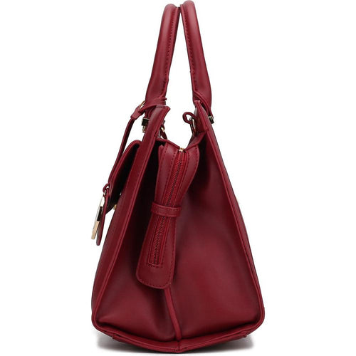 Load image into Gallery viewer, Mia K. Alyssa Satchel - Elegant Vegan Leather Handbag
