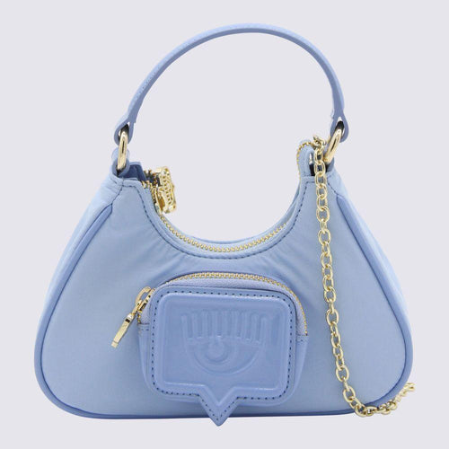 Load image into Gallery viewer, CHIARA FERRAGNI Blue Luxe Shoulder Bag
