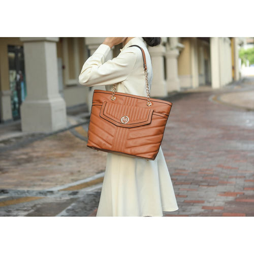 Load image into Gallery viewer, Chiari Luxurious Tote Bag with Wallet
