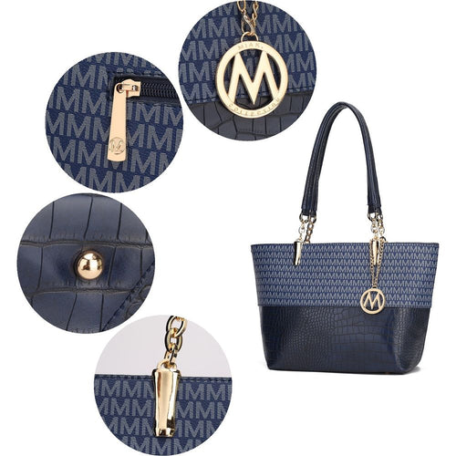 Load image into Gallery viewer, MKF CollectionSasha Tote Handbag Vegan Leather Women by Mia K
