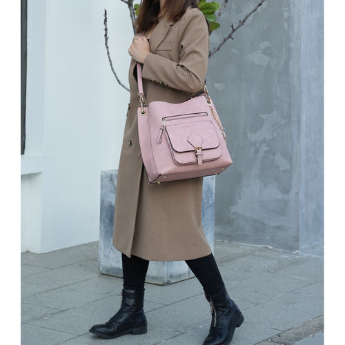 Load image into Gallery viewer, MKF Collection Yves Vegan Leather Women Hobo Bag - Timeless Elegance
