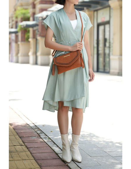 MKF Collection Remi Shoulder Handbag Vegan Leather Women by Mia K