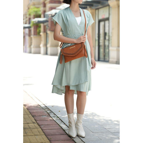 Load image into Gallery viewer, MKF Collection Remi Shoulder Handbag Vegan Leather Women by Mia K
