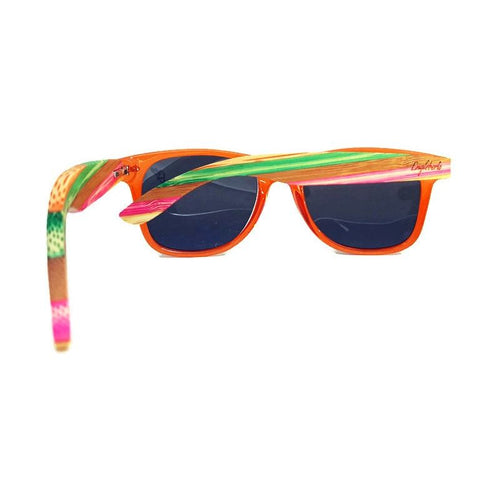 Load image into Gallery viewer, Juicy Fruit Muti-Colored Bamboo Sunglasses Polarized with Case
