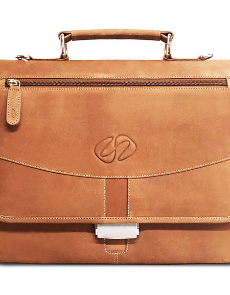 MacCase Premium Leather iPad Pro Briefcase